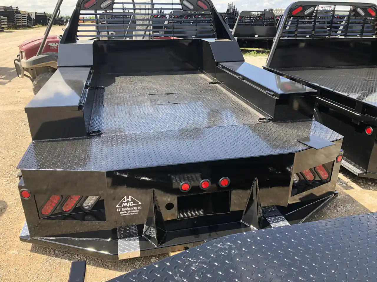 Foreman Truckbed Black Rearview