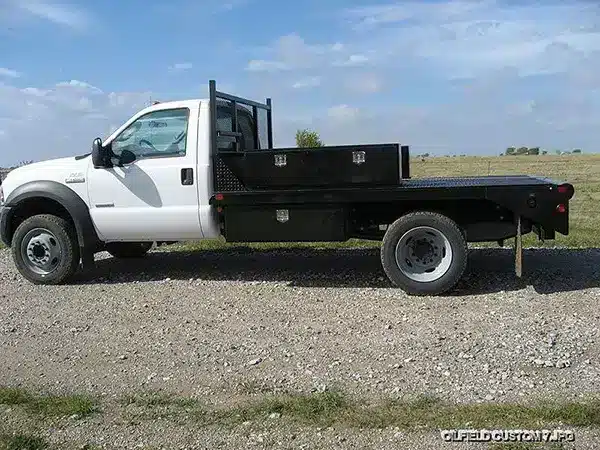 Oilfield Truckbed w/Toolbox Left Oilfield Truckbed w/Toolbox Left